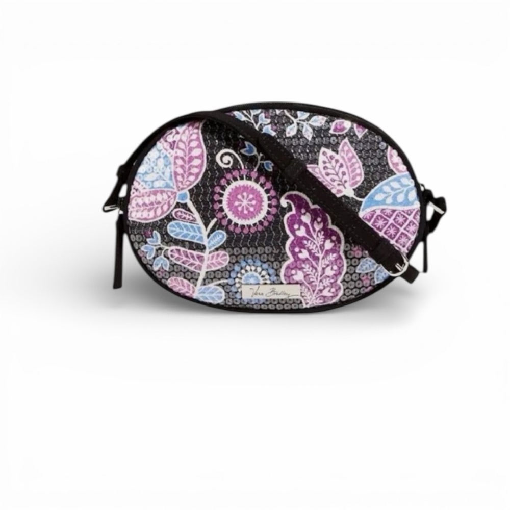 Vera Bradley Shimmer Crossbody Bag In Alpine Floral Like New